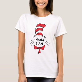 セウス博士 |帽子の猫 – Nana I am Tシャツ