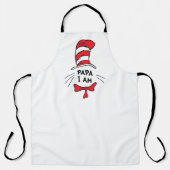 セウス博士 |帽子の猫 – Papa I am エプロン (正面)