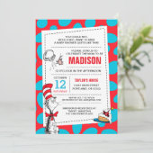 セウス博士 |帽子の赤ちゃんシャワーの猫 招待状 (スタンド正面)