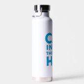 セウス博士 |帽子ロゴの猫 ウォーターボトル (右面)