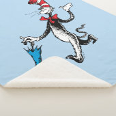 セウス博士 |帽子傘の中の猫 シェルパブランケット (3/4)