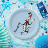 セウス博士 |帽子傘の中の猫 ペーパープレート (パーティー)