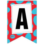 セウス博士 |帽子誕生日の猫 バンティングフラッグ (第3の旗)