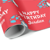 セウス博士 |帽子2歳の誕生日の猫 ラッピングペーパー (ロールコーナー)