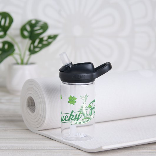 セウス博士 |彼のアイリッシュソックスの幸運なキツネ ウォーターボトル (ヨガ)