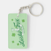 セウス博士 |彼のアイリッシュソックスの幸運なキツネ キーホルダー (裏面)