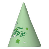 セウス博士 |彼のアイリッシュソックスの幸運なキツネ パーティーハット (右)