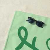 セウス博士 |彼のアイリッシュソックスの幸運なキツネ ビーチタオル (インサイチュ)