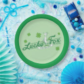 セウス博士 |彼のアイリッシュソックスの幸運なキツネ ペーパープレート (パーティー)