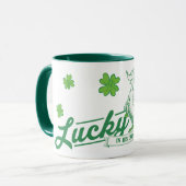 セウス博士 |彼のアイリッシュソックスの幸運なキツネ マグカップ (正面左)