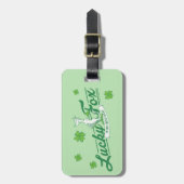セウス博士 |彼のアイリッシュソックスの幸運なキツネ ラゲッジタグ (正面縦)