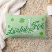 セウス博士 |彼のアイリッシュソックスの幸運なキツネ ランバークッション (ブランケット)