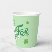 セウス博士 |彼のアイリッシュソックスの幸運なキツネ 紙コップ (裏面)
