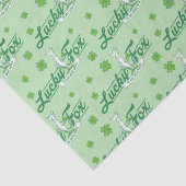 セウス博士 |彼のアイリッシュソックスの幸運なキツネ 薄葉紙 (詳細)