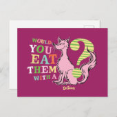 セウス博士 |彼ら食べにキツネを？ ポストカード (正面/裏面)