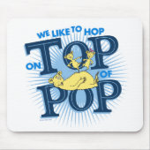 セウス博士 |我々は上に飛ぶのが好きポップ・アートの マウスパッド (正面)