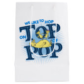 セウス博士 |我々は上に飛ぶのが好きポップ・アートの ミディアムペーパーバッグ (裏面)