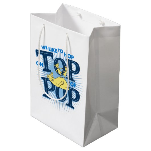 セウス博士 |我々は上に飛ぶのが好きポップ・アートの ミディアムペーパーバッグ (裏面アングル)