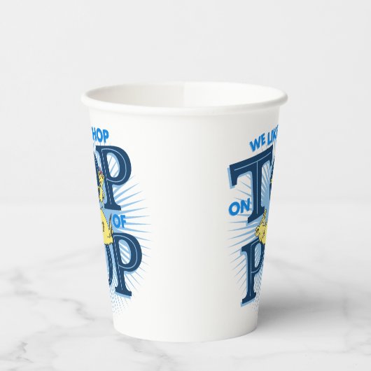 セウス博士 |我々は上に飛ぶのが好きポップ・アートの 紙コップ (左)