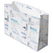 セウス博士 |父の日の引用文パターン ラージペーパーバッグ (裏面アングル)