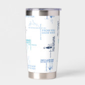 セウス博士 |父の日の引用文パターン 保温保冷タンブラー (左面)