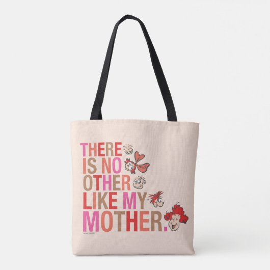 セウス博士 |私の母のような他の存在はない トートバッグ (裏面)