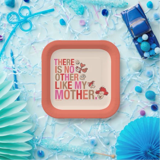 セウス博士 |私の母のような他の存在はない ペーパープレート (パーティー)