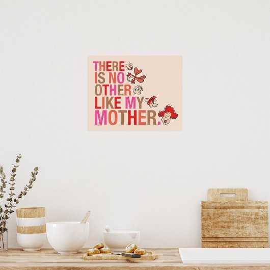 セウス博士 |私の母のような他の存在はない ポスター (キッチン)