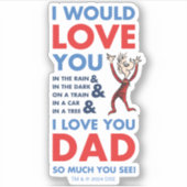 セウス博士 |私はあなたが見てパパが大好き シール (正面)