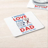 セウス博士 |私はあなたが見てパパが大好き スクエアペーパーコースター (アングル)