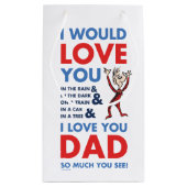 セウス博士 |私はあなたが見てパパが大好き スモールペーパーバッグ (裏面)