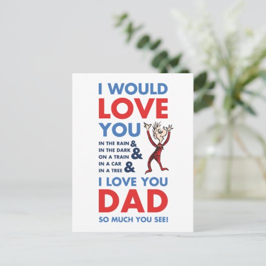 セウス博士 |私はあなたが見てパパが大好き ポストカード (スタンド正面)