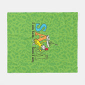 セウス博士 |私はサムだ。サムは私だ。 フリースブランケット (正面(横))