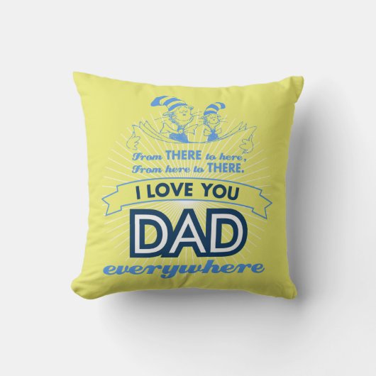 セウス博士 |私は何処でもあなたを愛するパパ クッション (正面)
