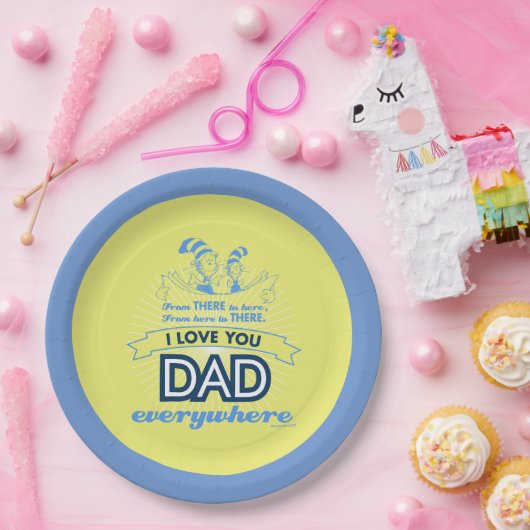 セウス博士 |私は何処でもあなたを愛するパパ ペーパープレート (パーティー)