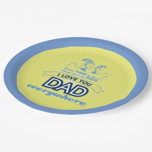 セウス博士 |私は何処でもあなたを愛するパパ ペーパープレート (アングル)