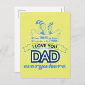 セウス博士 |私は何処でもあなたを愛するパパ ポストカード (正面/裏面)