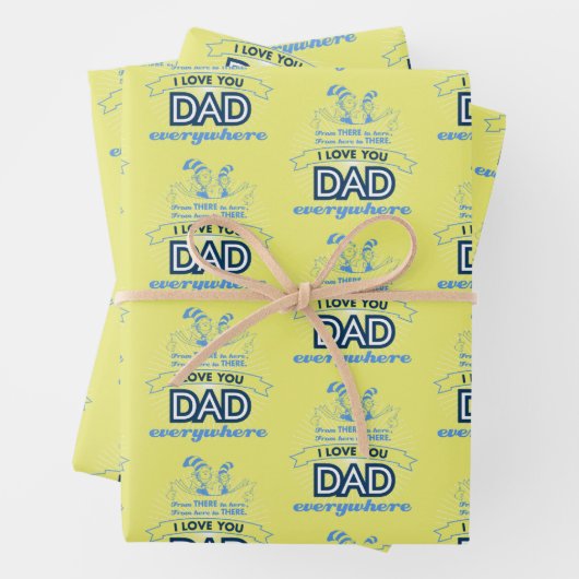 セウス博士 |私は何処でもあなたを愛するパパ ラッピングペーパーシート (インサイチュ)