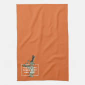 セウス博士 |緑の卵とハムが好き キッチンタオル (縦)