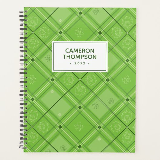 セウス博士 |聖パトリックの日取り柄 プランナー手帳 (正面)