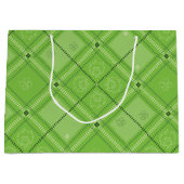 セウス博士 |聖パトリックの日取り柄 ラージペーパーバッグ (正面)