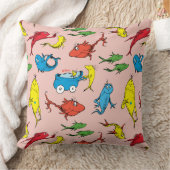 セウス博士 |魚1匹2匹の魚 クッション (ブランケット)