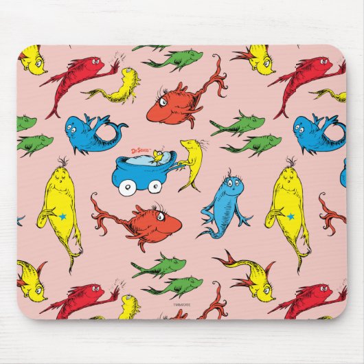 セウス博士 |魚1匹2匹の魚 マウスパッド (正面)