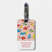 セウス博士 |魚1匹2匹の魚 ラゲッジタグ (裏面縦)