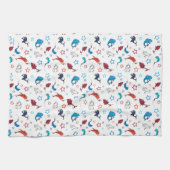 セウス博士 | 1魚2つ星の魚 キッチンタオル (横)