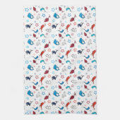 セウス博士 | 1魚2つ星の魚 キッチンタオル (縦)