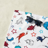 セウス博士 | 1魚2つ星の魚 ビーチタオル (インサイチュ)