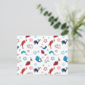 セウス博士 | 1魚2つ星の魚 ポストカード (スタンド正面)