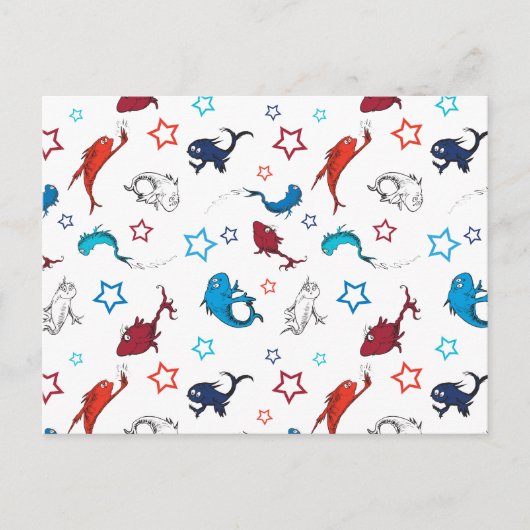 セウス博士 | 1魚2つ星の魚 ポストカード (正面)