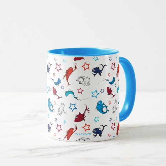 セウス博士 | 1魚2つ星の魚 マグカップ (正面右)